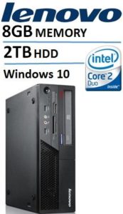 Lenovo ThinkCentre M58 Desktop with Intel Core2 Duo