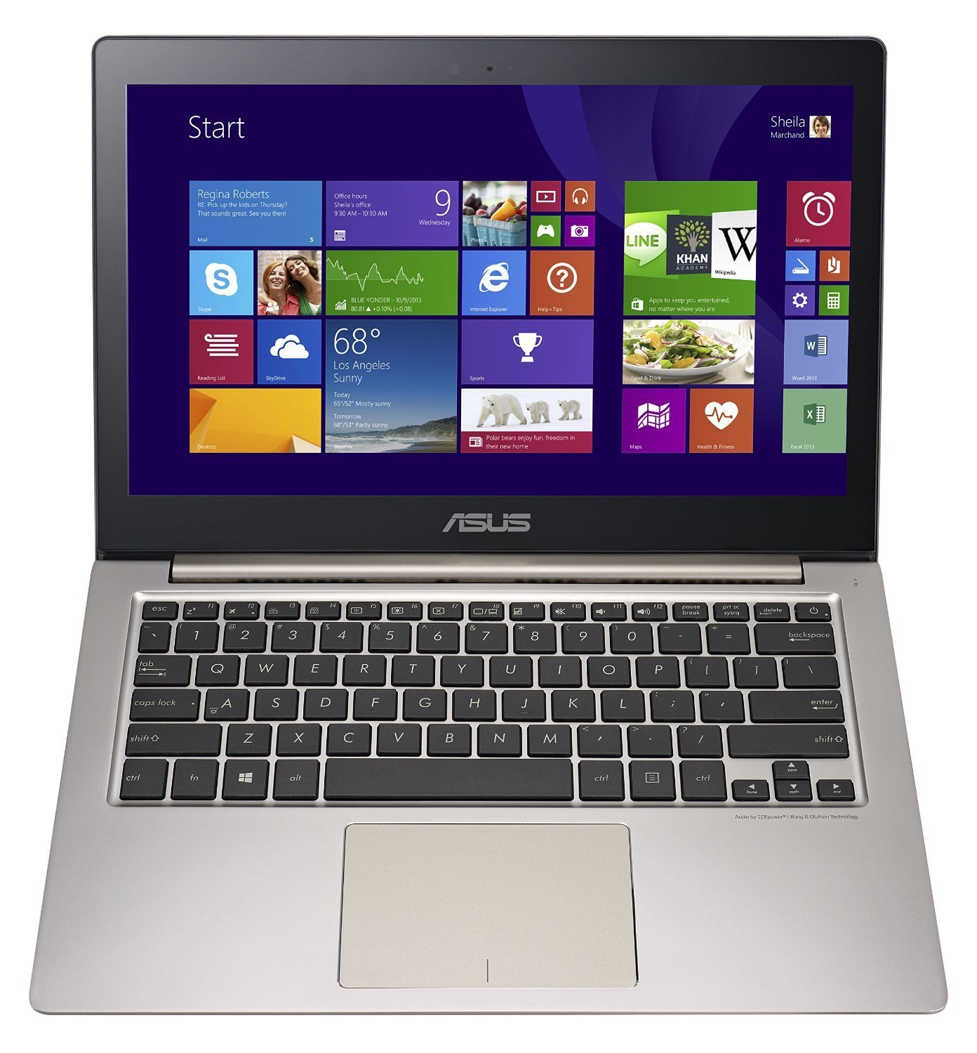 ASUS Zenbook UX303LA-US51T QHD+ Touch Laptop