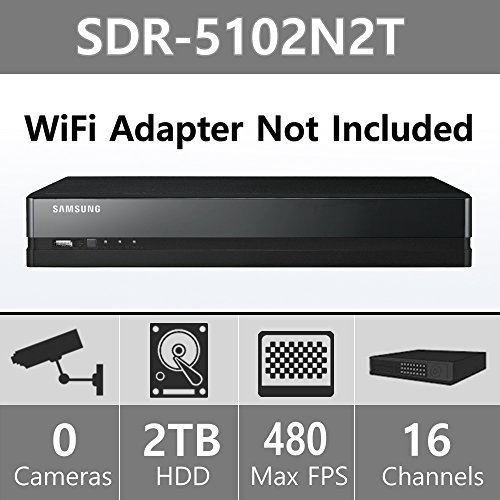 Samsung SDR-5102N2T DVR without WiFi Adapter