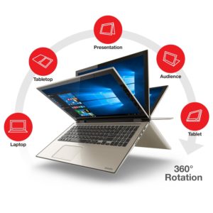 Toshiba Satellite Fusion L55W-C5252 2-IN-1 CONVERTIBLE Laptop