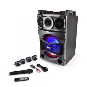 Pyle PSUFM1238BT Bluetooth PA Loudspeaker Karaoke