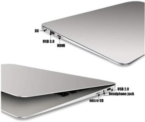 YELLYOUTH Netbook 14-inch Mini Netbook, Atom E8000