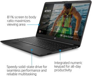 2021 HP 15.6-inch Thin Laptop, Intel N4020
