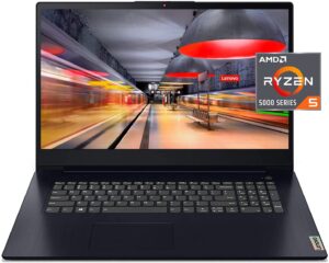 2022 Lenovo IdeaPad 17.3” Laptop with AMD Ryzen 5 5500U