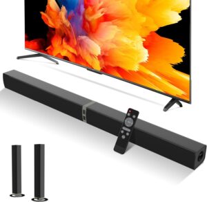 MZEIBO TV Sound Bar, Sound Bars for Smart TV - Bluetooth 2.0
